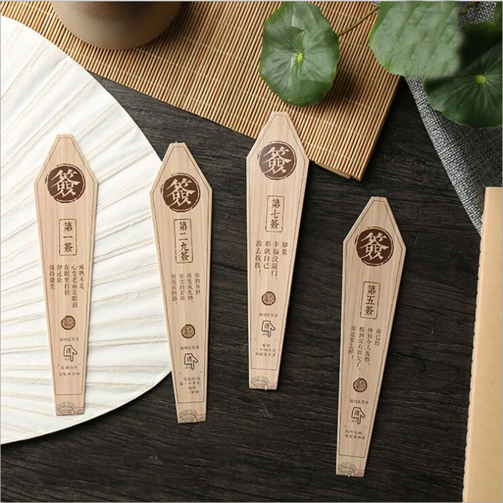 30 Sheets/box Chinese Vintage Novelty Bookmarks Creative Office School