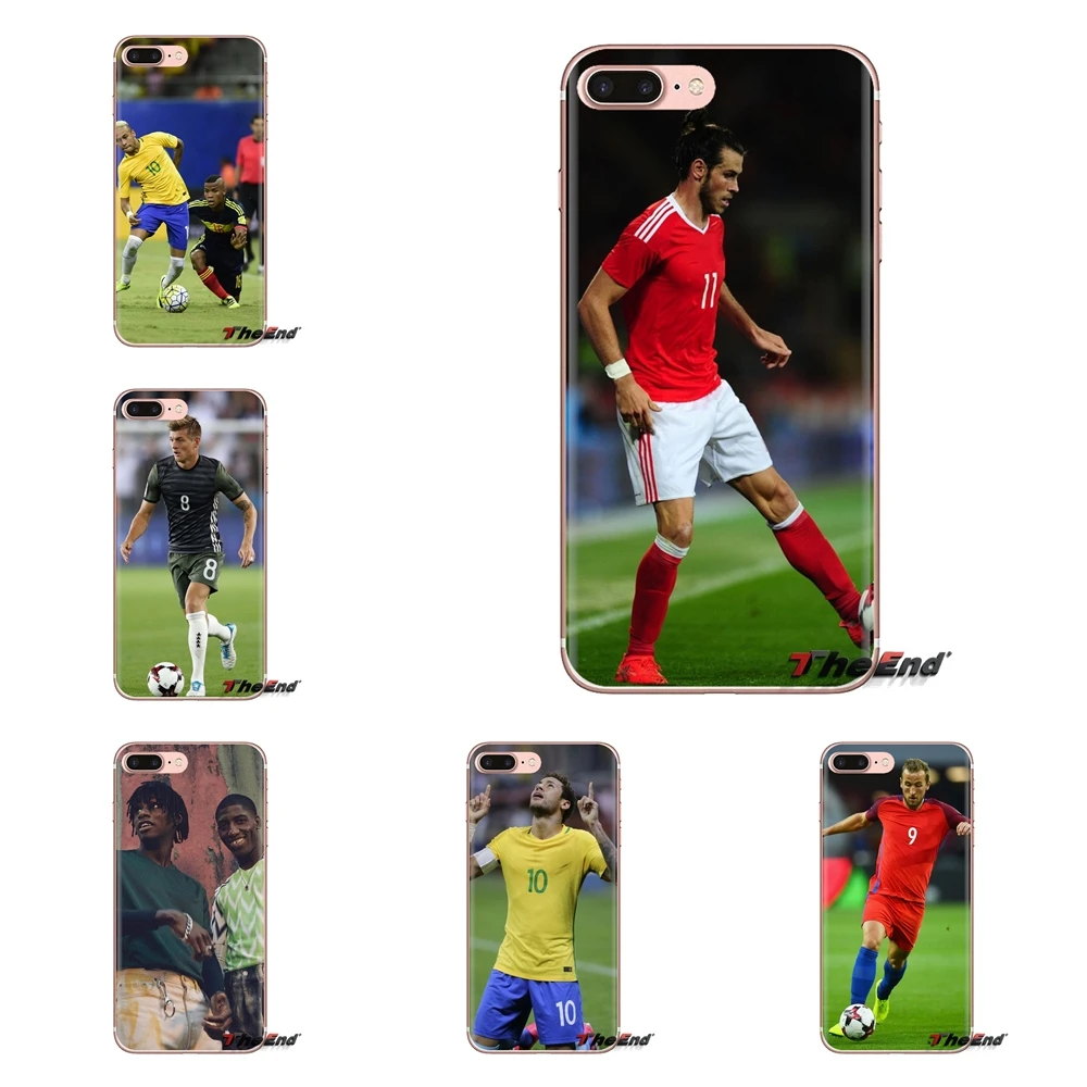 Футбольная звезда для Huawei G7 G8 P7 P8 P9 P10 P20 P30 Lite Mini Pro P Smart Plus 2017 2018 2019 прозрачные