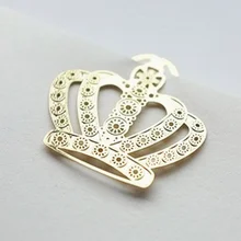 1Pcs/set Cute Bookmark Metal Crown Office Accessories Cute Animal 3*2.7cm Bookmarks For Books Metal Clips Paper School Supplier
