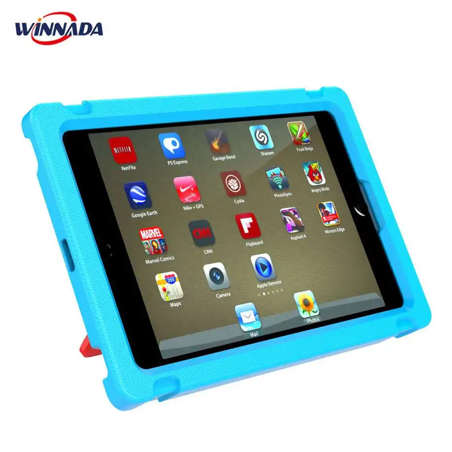 

For ipad mini case Shock Proof Friendly Non-toxic EVA Foam full body stand cover Kids Children Safe for ipad mini 1 2 3 4 case