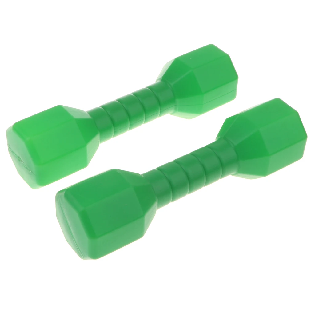 5 Colors - 1 Pair Kids Dumbbell Outdoor Fitness Exercise Children Toy Strength Training Props