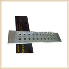 20 отверстий Размер отверстия 1,10-3,00 мм полубусины нарисованные пластины ювелирные изделия вольфрамовые Drawplates