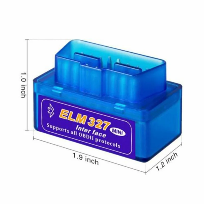 Bluetooth сканер OBD 2 V2.1 автомобильный диагностический инструмент ELM 327 Bluetooth для Android/Symbian/для протокола OBDII