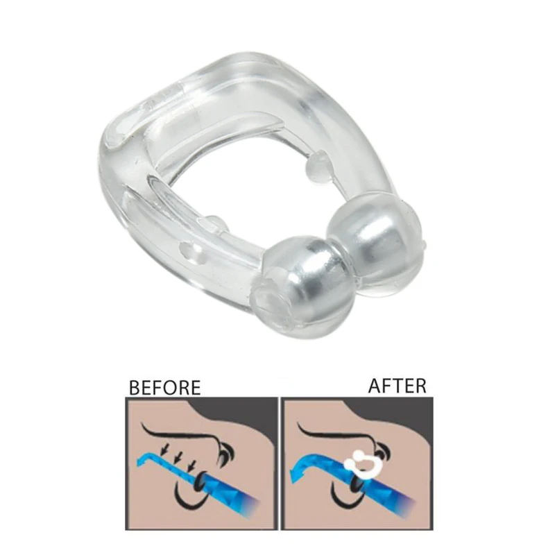 Anti Ronquidos Magnetic Nose Clip Anti Snore Stop Snoring Silent Sleep Aid  Device nose vents Guard Night Anti Snoring Device - AliExpress