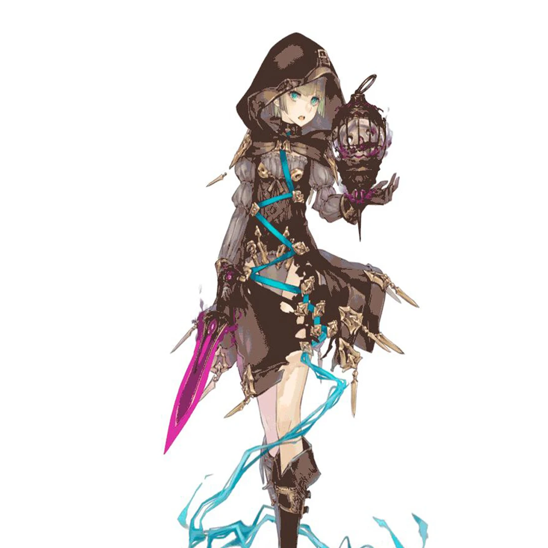 Женский парик для косплея из Токио игра SINoALICE Hansel Gretel|Костюмы фильмов и ТВ| |