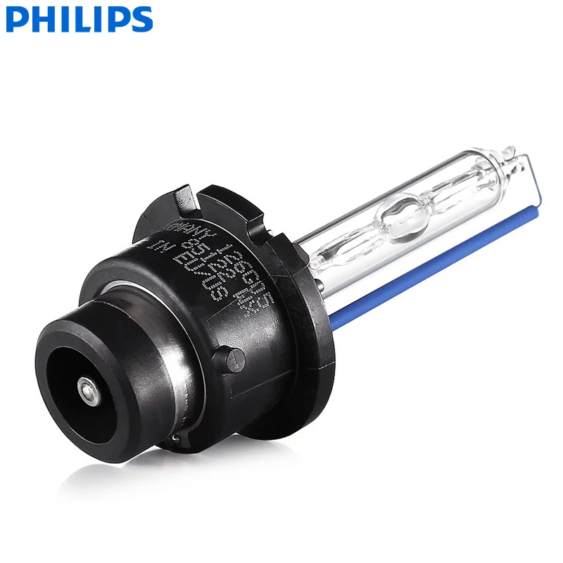 D2S 6000K HID Bulbs: Philips 85122 WHV2 White Vision