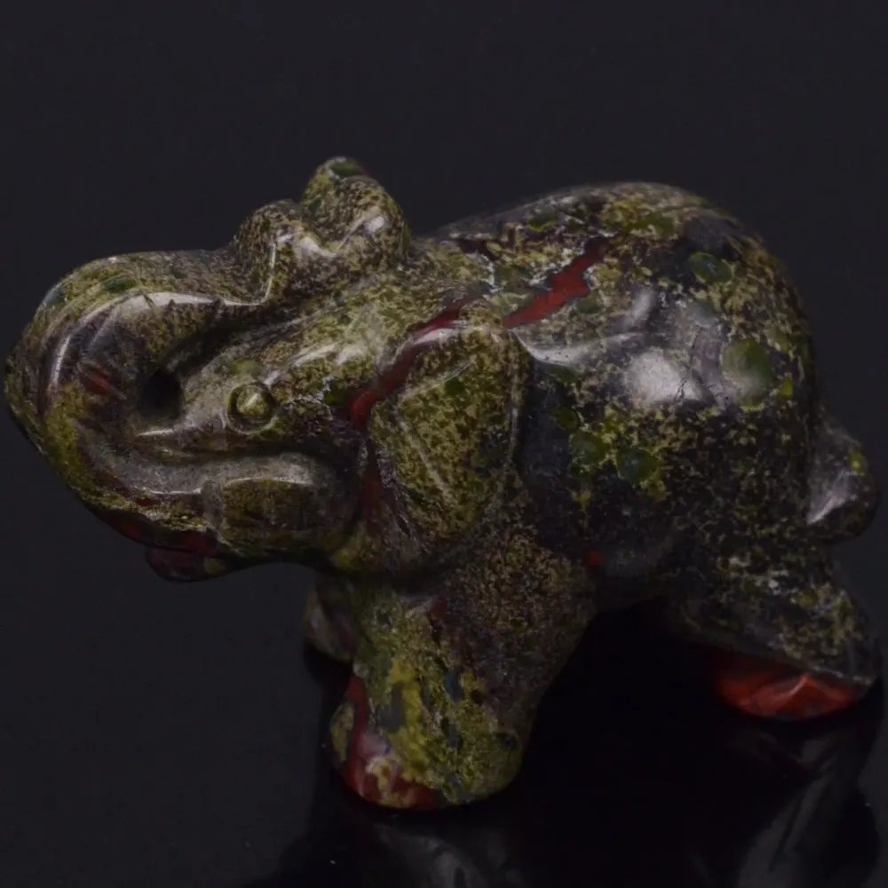 2 Natural Dragon Blood Stone Elephant Carved Figurine Stone Chakra Healing Reiki Stone Feng Shui Crafts Craft Figurines Craft Stonescraft Elephants Aliexpress