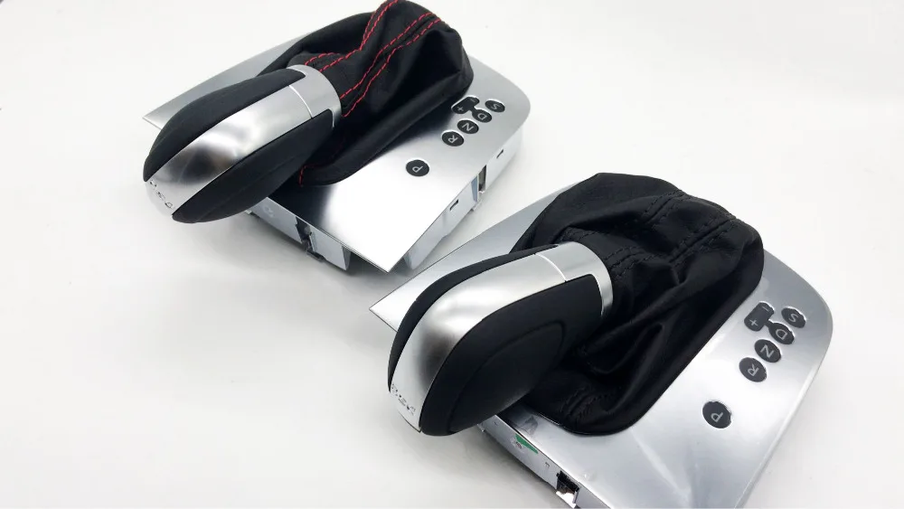 CHESHUNZAI кожа черная или красная линия строчка на DSG рукоятка для рычага переключения передач крышка для Golf 6 MK6 G T I Jetta MK6 GLI