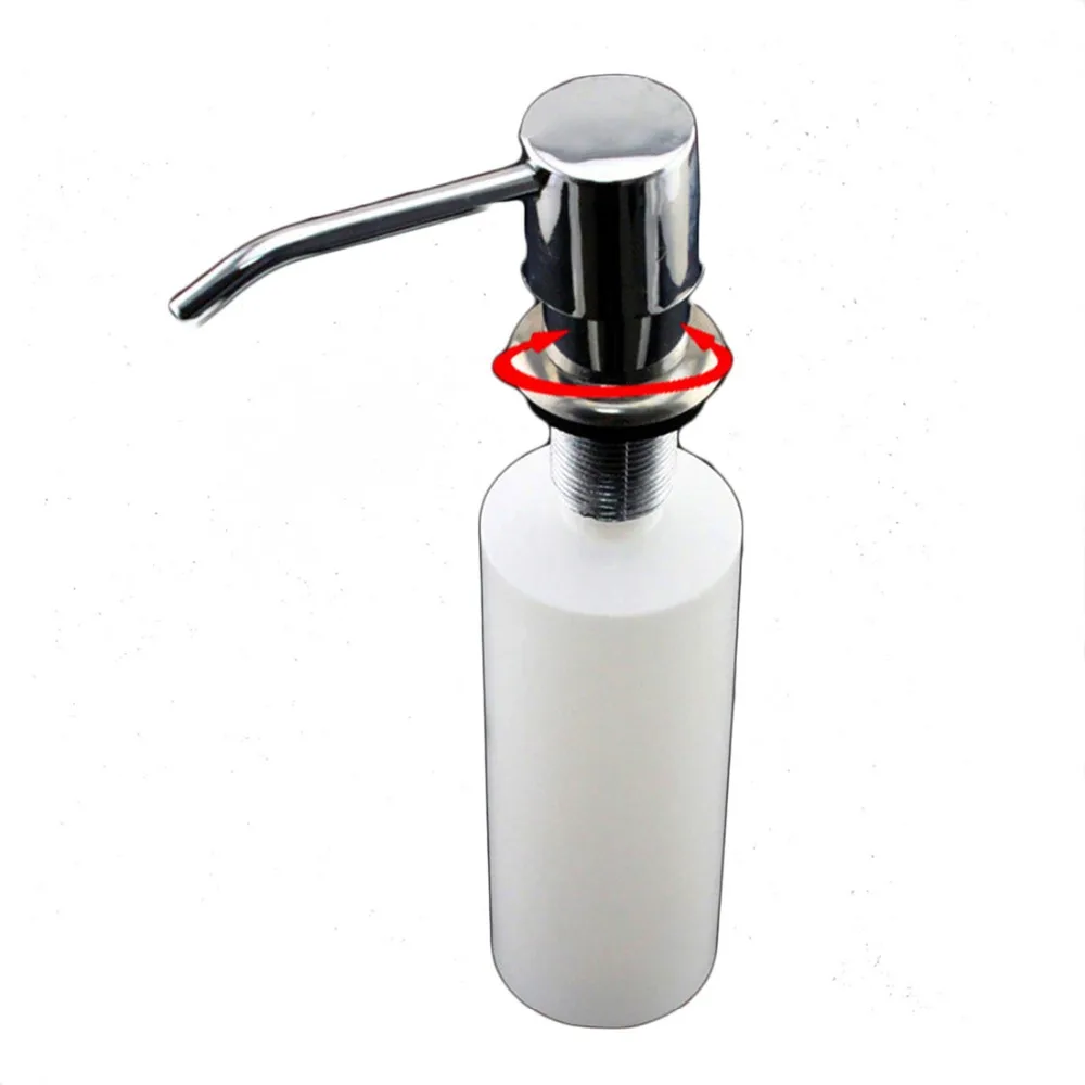 Kitchen Utensils Soap Dispenser Stainless Steel Soap Dispenser Whitein