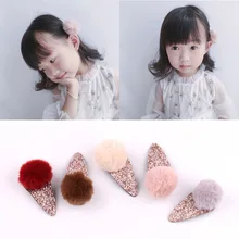 1 шт Супер огонь супер милые воды грива BB клип ребенок волос заколка для волос шарик зажим «утиный клюв» двойной скрученная веревка волосы мяч G0503