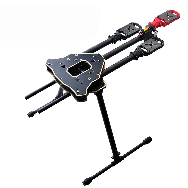 

Yuenhoang 1Set HMF Y600 Tricopter Frame Kit High-strength Three-axis Frame for RC Model Aircraft Quadcopter DIY Accessories
