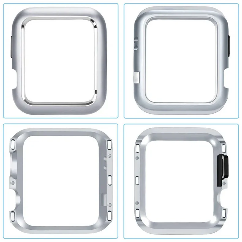 Чехол для apple watch band apple watch 5 4 3 44 мм/42 мм iwatch Case 40 мм/38 мм Магнитная Рамка бампер apple watch аксессуары