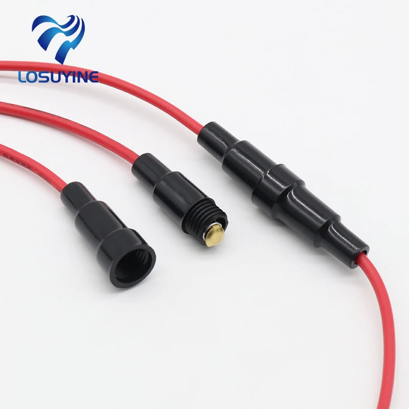 Portafusibile In Vetro 5x20 Mm Facile Da Usare Con Design - Foto 9