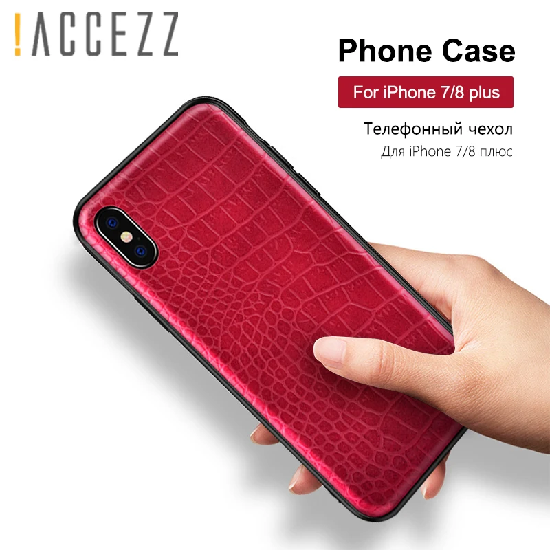 

!ACCEZZ TPU Phone Case For iphone XS MAX XR X 6 6S 7 8 Plus 10 Retro Vintage Crocodile Snake Skin Pattern Protective Cover Shell