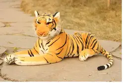 Новые плюшевые игрушки игрушка тигр чучело Моделирование Тигр куклы подарок 75 см