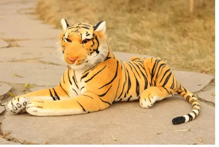 

new plush toy tiger toy stuffed simulation tiger doll gift 75cm