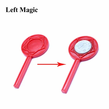

1Pcs Magic Coin Paddle Magic Tricks Money Appearing Coin Paddle Produces Endless Magic Props Toys C2054