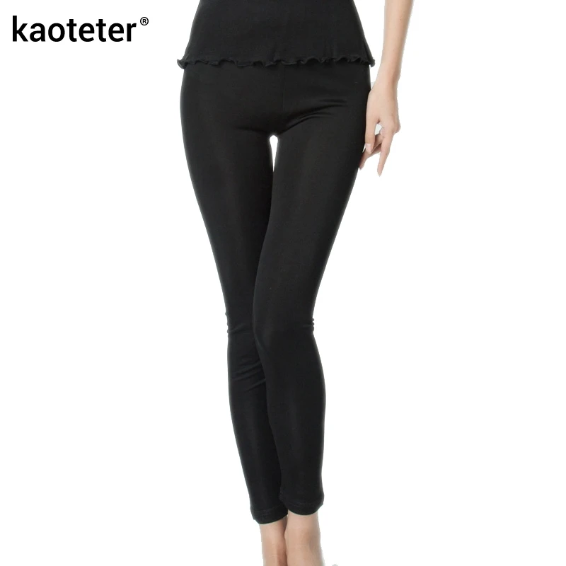 Ceny 100% czysty jedwab kobiet ołówek spodnie damskie casualowe spodnie capri Pantalon Femme Pantalones kobieta Mujer cukierki kolor damskie spodnie