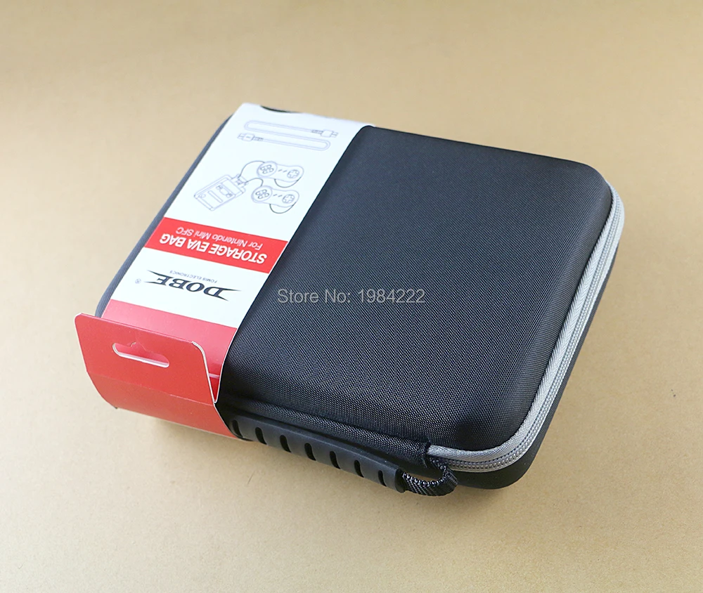 

Mini Game Console Hard Carry Case Cover Storage Bag for SFC SNES Family Computer Hard Travel Case for Nintend SNES