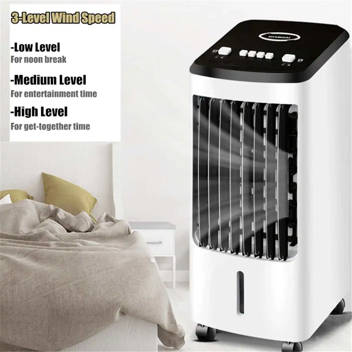  70W Portable Air Conditioner Conditioning Fan Humidifier Cooler Cooling 220V Air Conditioner Timed 