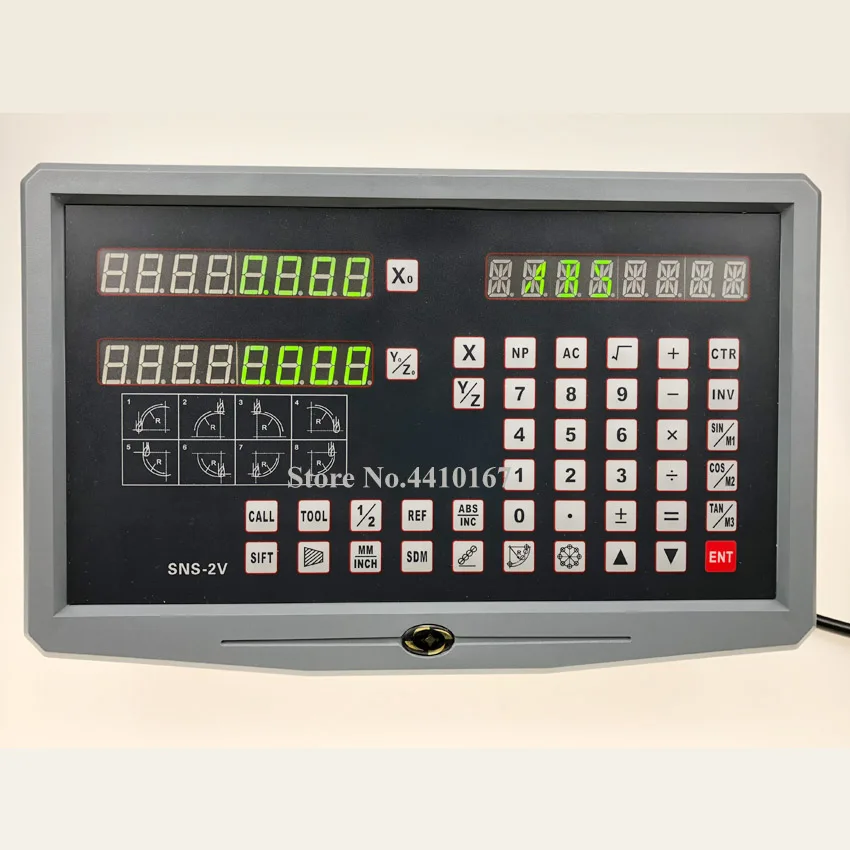 

2018 new display dro digital readout SNS-2V for all machines one piece