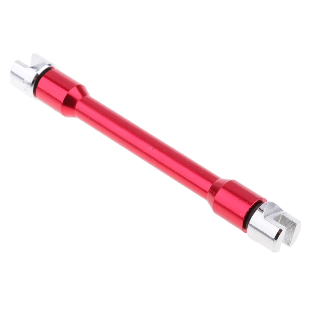 Good! Motorcycle Wheel Spoke Wrench Set Handle Repair Tool 5.4mm-6.8mm Blue Red 