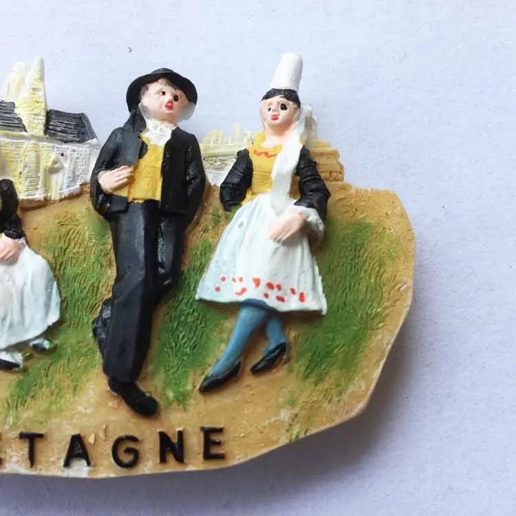 SOUVENIR FRIDGE MAGNET of BRITTANY FRANCE