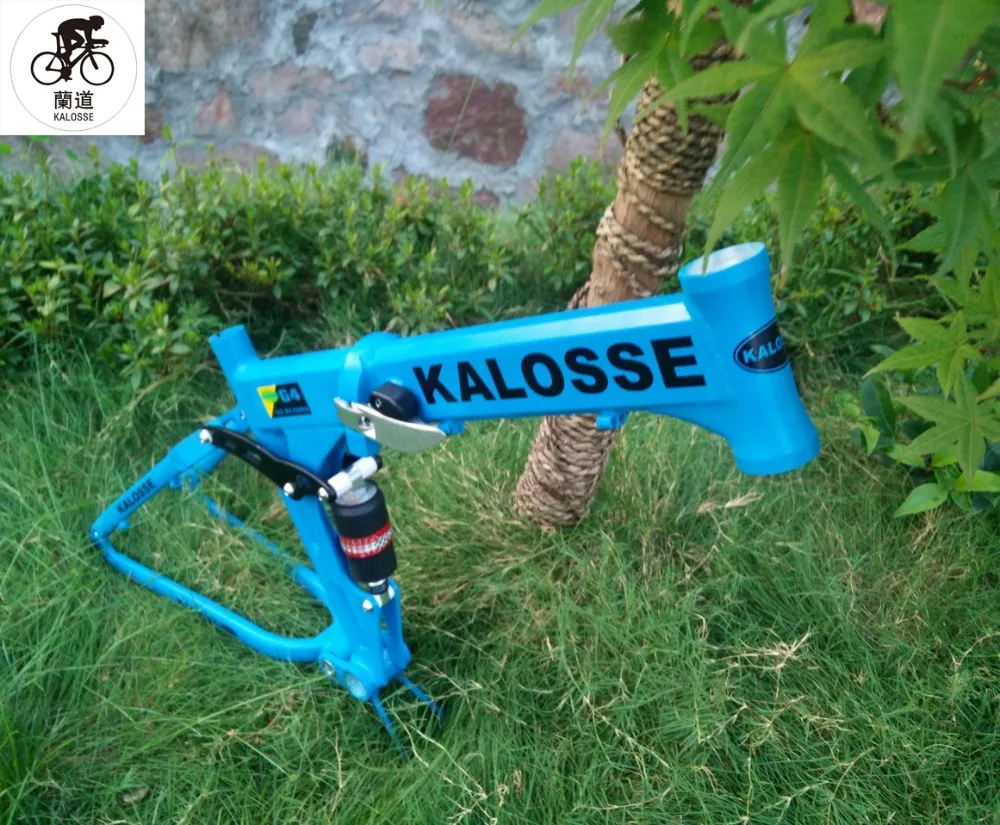 Sale Kalosse Soft-tail  frame   Bicycle  parts   Mountain bike frame  DIY  colors   26*17 inch   aluminum alloy 2
