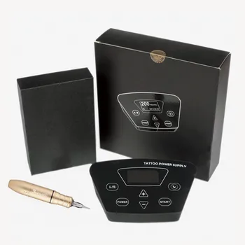 

Tattoo Power Supply Set Kit Tattoo Rotary Pen With Cartridges Needles Tattoo Machine Set Professional LCD Power Tattoo Supplies