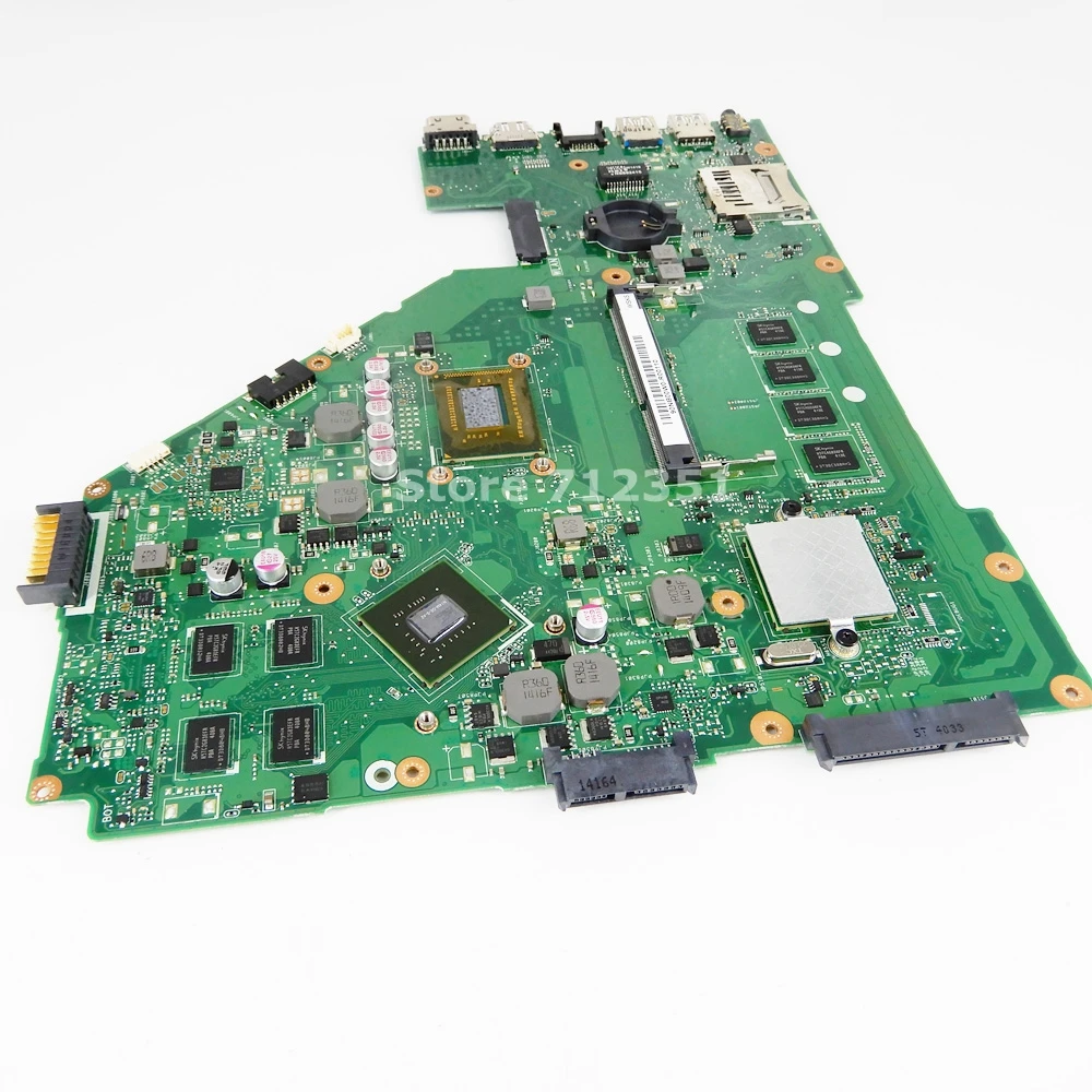  X550CC Motherboard i3-3217 CPU 4GB RAM GT720M 2GB For ASUS X552C R510C R510C Y582C laptop Mainboard
