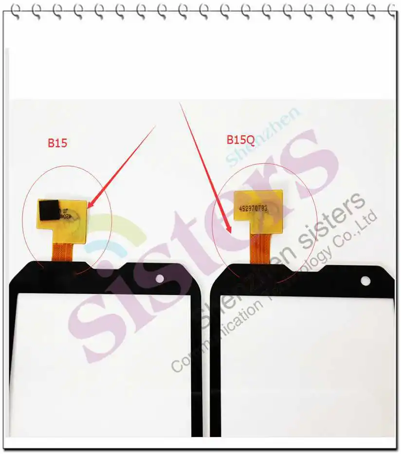 ACER0019 Original For Caterpillar CAT B15Q Black Touch Screen Panel Replacement Digitizer  (6) - 