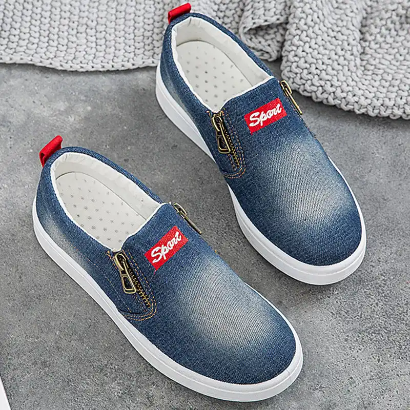 slip on canvas shoes ladies