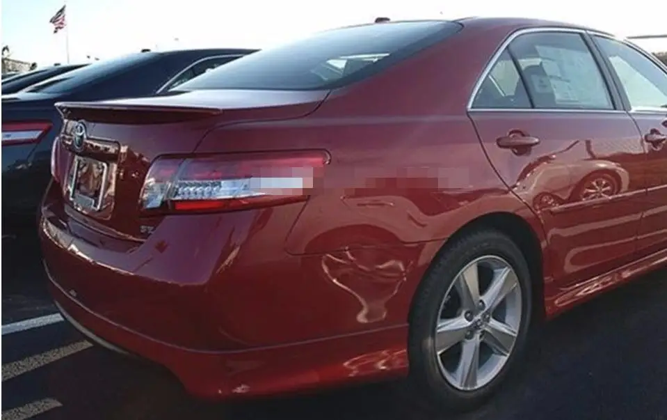 Для TOYOTA Camry спойлер 2007-2011 Camry спойлер Высокое качество ABS Материал заднее крыло праймер цвет задний спойлер