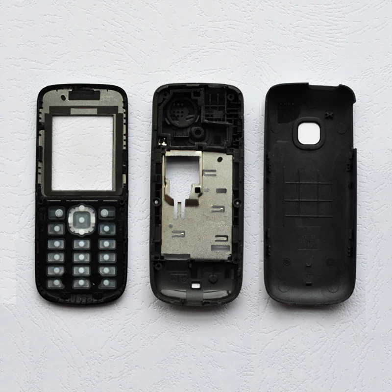 ZUGZUC новый полный корпус для Nokia задняя крышка средняя рамка клавиатура