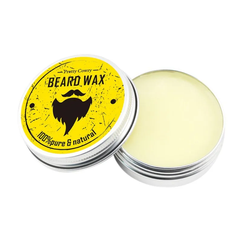 

Men Beard Oil Balm Moustache Wax for styling Beeswax Moisturizing Smoothing Gentlemen Beard Care