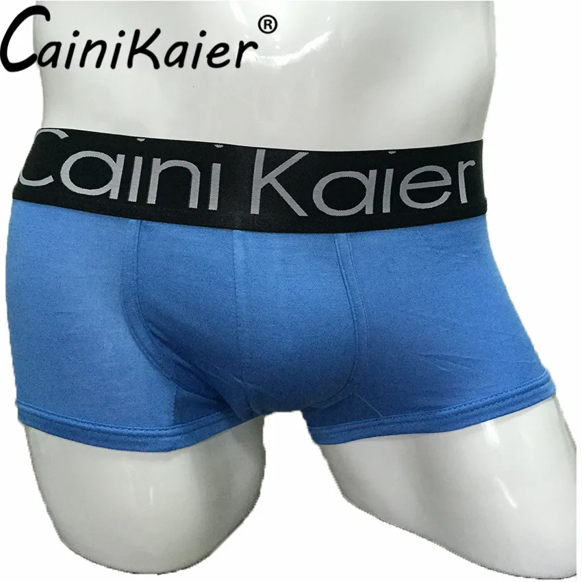 Cainikaier 5pcs/lot Male Underwear Calvine Boxer Men's Sexy Underpants