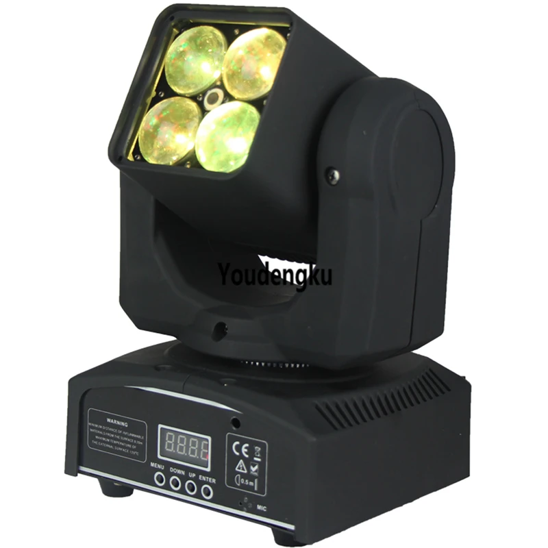 Маленькая Вращающаяся головка rgbw led zoom 4x10w 4 в 1 10 Вт | Лампы и освещение
