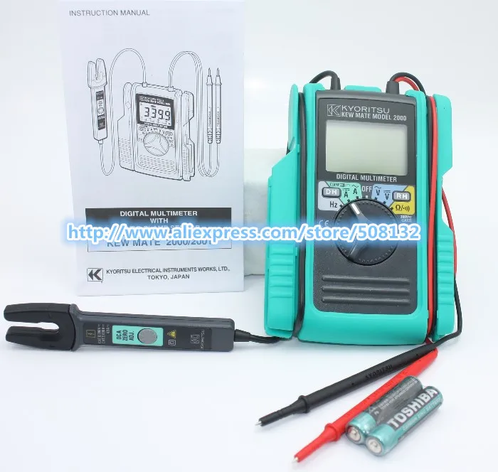 

Kyoritsu 2000 Digital Multimeter AC/DC Clamp Tester !!NEW!!