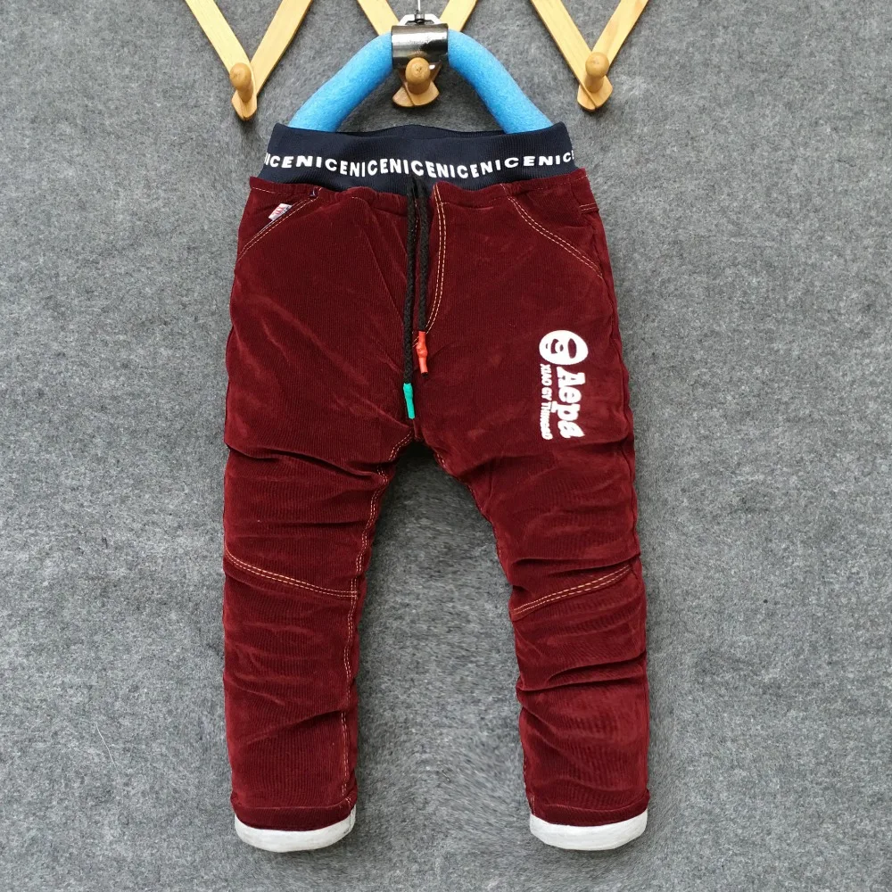 BibiCola baby Boys Pants Kids Casual Pants Children Trousers Straight