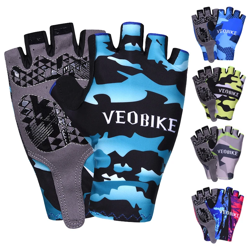 

2019 New Cycling Gloves Half Finger Mens Women's Summer Sports Shockproof Bike Gloves Gel Mtb Bicycle Gloves Guantes Ciclismo
