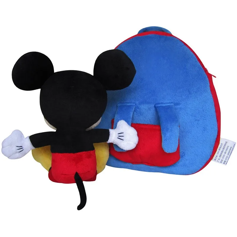 Рюкзак disney сумка плюшевая игрушка Винни Микки Маус Микки Минни прыгающий Тигр Плюшевая Кукла Сумка детский день рождения