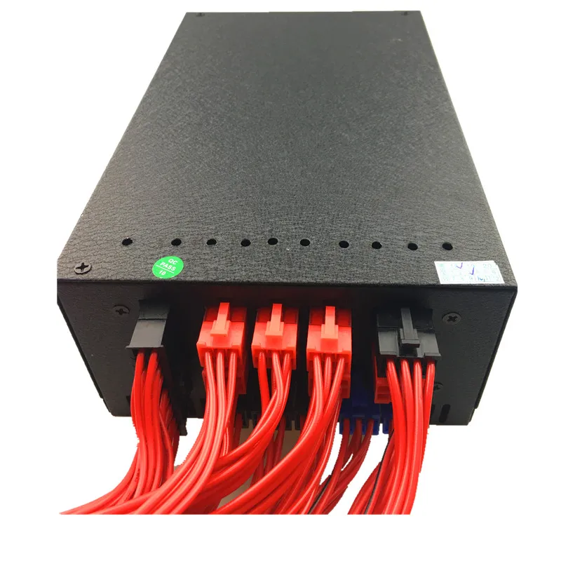 2000 واط وحدة التعدين كامل وحدات 110 فولت 220 فولت إمدادات الطاقة 8 gpu eth ethereum atx pc امدادات الطاقة ل btc مينر آلة التعدين psu