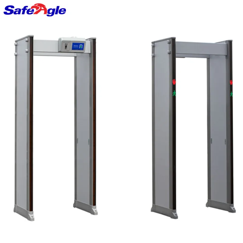 Safeagle 33 зоны Прогулка через ворота металлоискателя с 7 дюймовой сенсорной