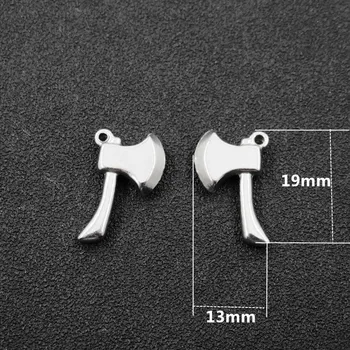 

Beautiful Small Ax Charms Stainless Steel Axe Pendant , DIY Necklace Bracelet Jewelry Accessories