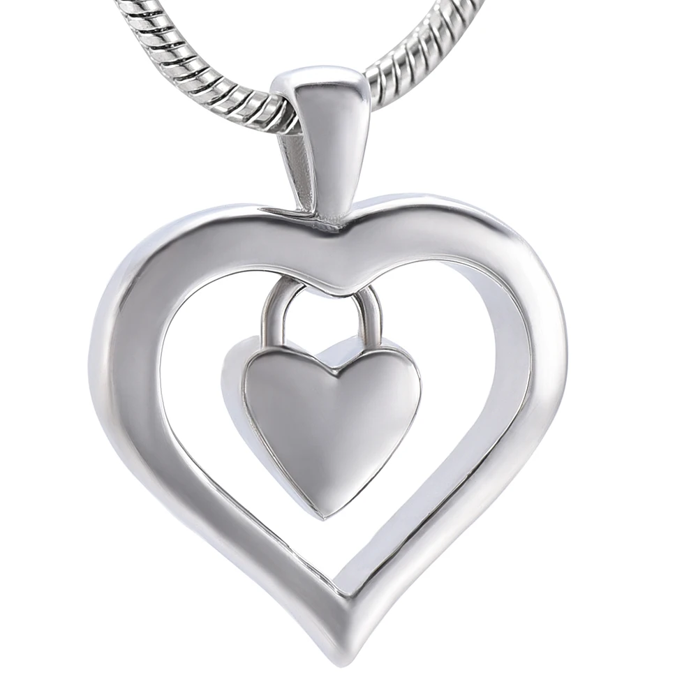Mini Urn Pendant Necklace For Pet/Human Ashes Memorial Ash