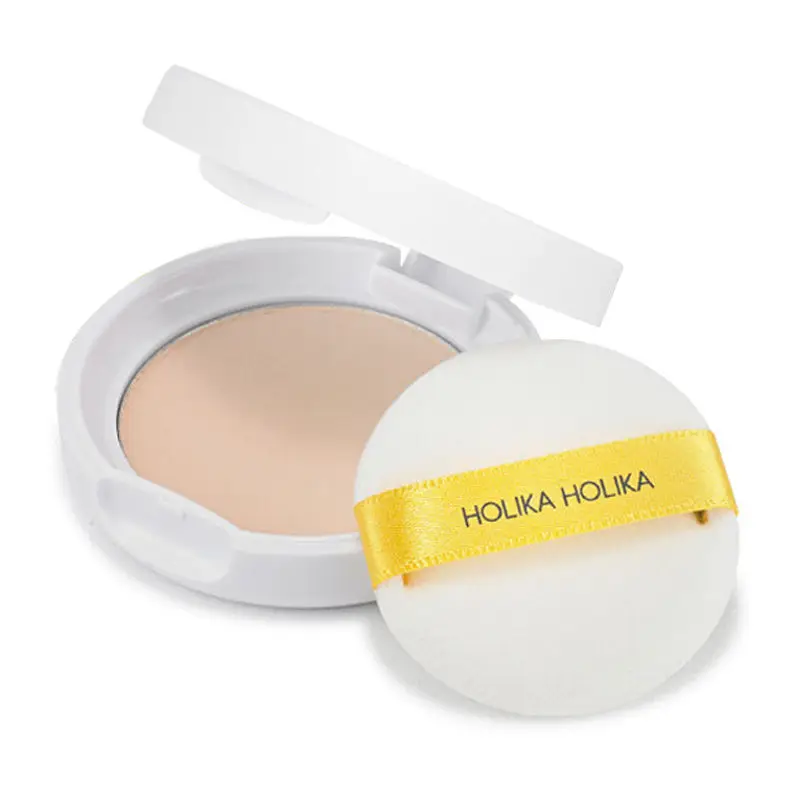 HOLIKA Холи поп размытие Пакт (SPF30/PA + +) 10 5g сладкий хлопок кожного сала Ясно