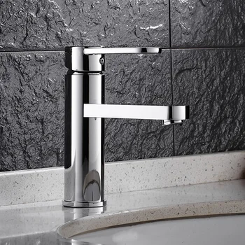 

NEW type basin faucet chrome finish bathroom faucet single hand bathroom basin mixer tap JM411