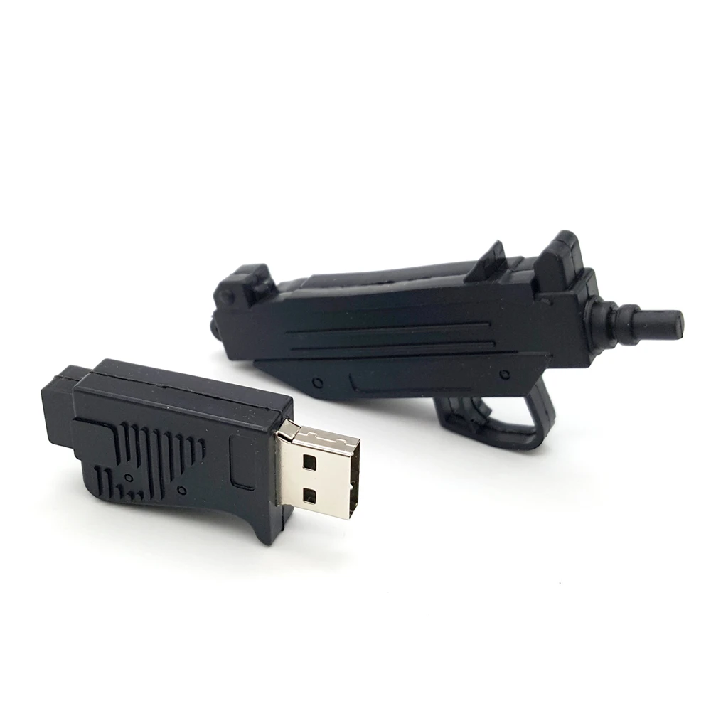 Мультфильм пистолет USB флэш накопитель Флешка 4G 8G 16G 32G 64G ak47 2 0 с OTG адаптером|usb flash