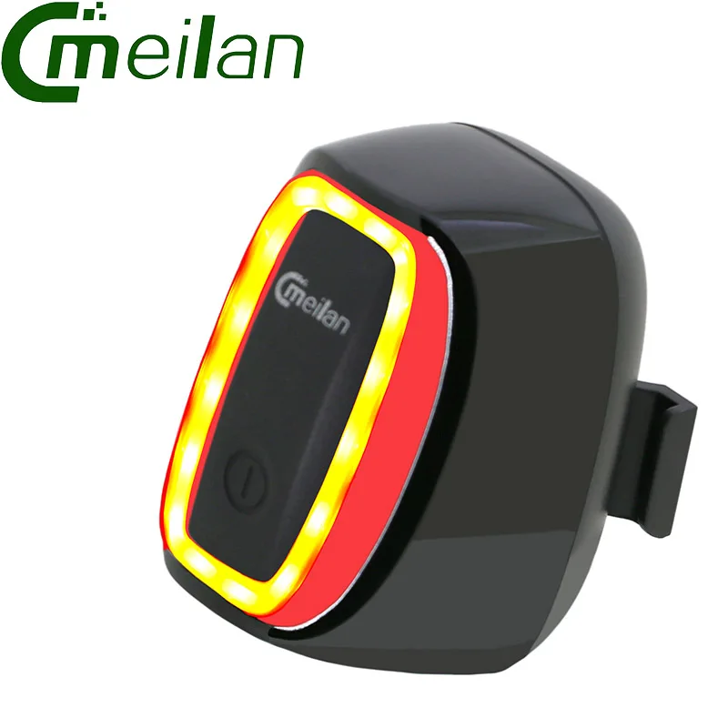 Meilan X6 велосипедные шлемы умный задний Фонарь велосипедный фонарь 16 светодиодный