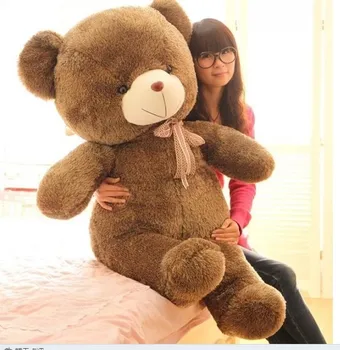 

Stuffed animal Teddy bear about 70 inch plush toy 180 cm bear throw pillow doll wb508